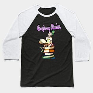 One Groovy Reader Baseball T-Shirt